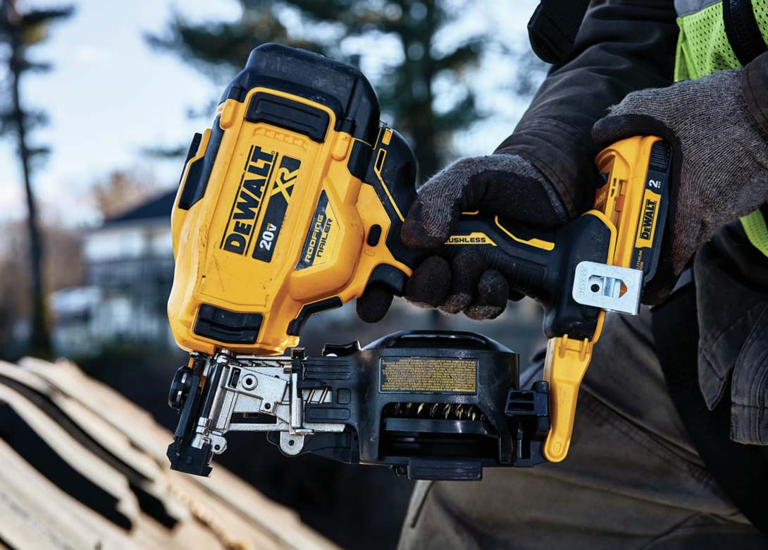 Dewalt 20v coil roofing nailer new arrivals